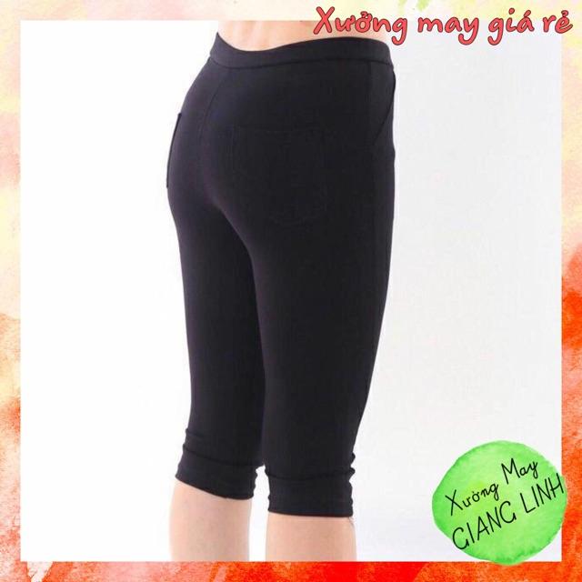 Quần Legging Ngố 4 Túi