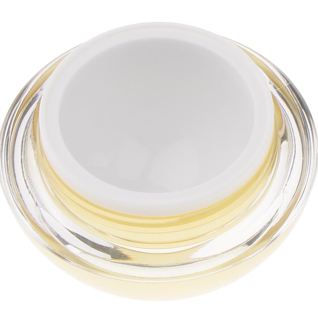 Quả Bóng Mỹ Phẩm Container đựng Kem Trang điểm Lọ Serum Lưu Trữ Bax Gold