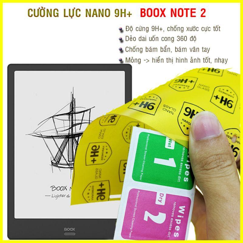 Dán cường lực dẻo nano dành cho  máy đọc sách Boox Note 2