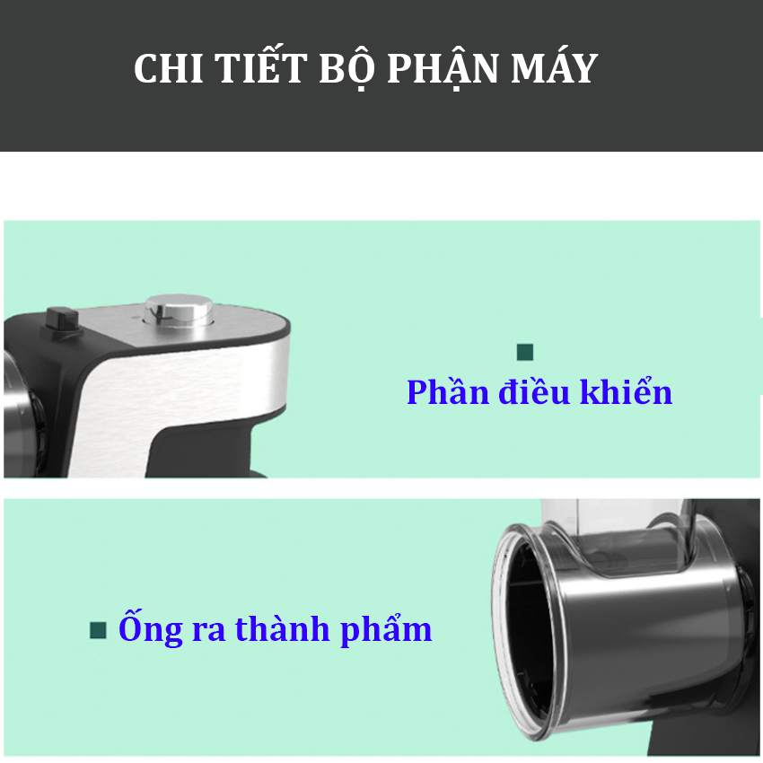 Máy bào thái rau củ quả 5 loại khuôn thương hiệu Camoca VSY-S công suất 500W - Hàng chính hãng