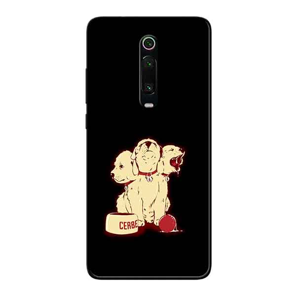 Hình ảnh Ốp Lưng in cho Xiaomi Redmi K20 Mẫu Chú Cún Ba Đầu - Hàng Chính Hãng