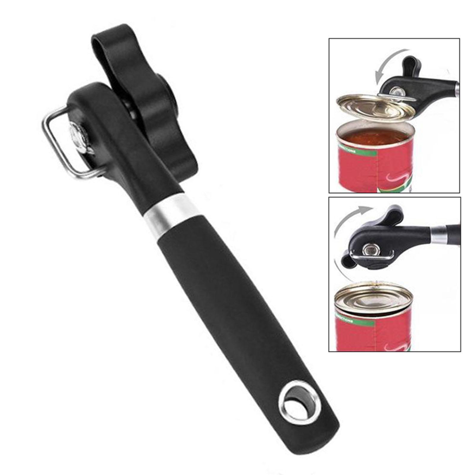 Can Opener Manual Handheld Smooth Edge for Seniors Arthritis QUICK OPENING