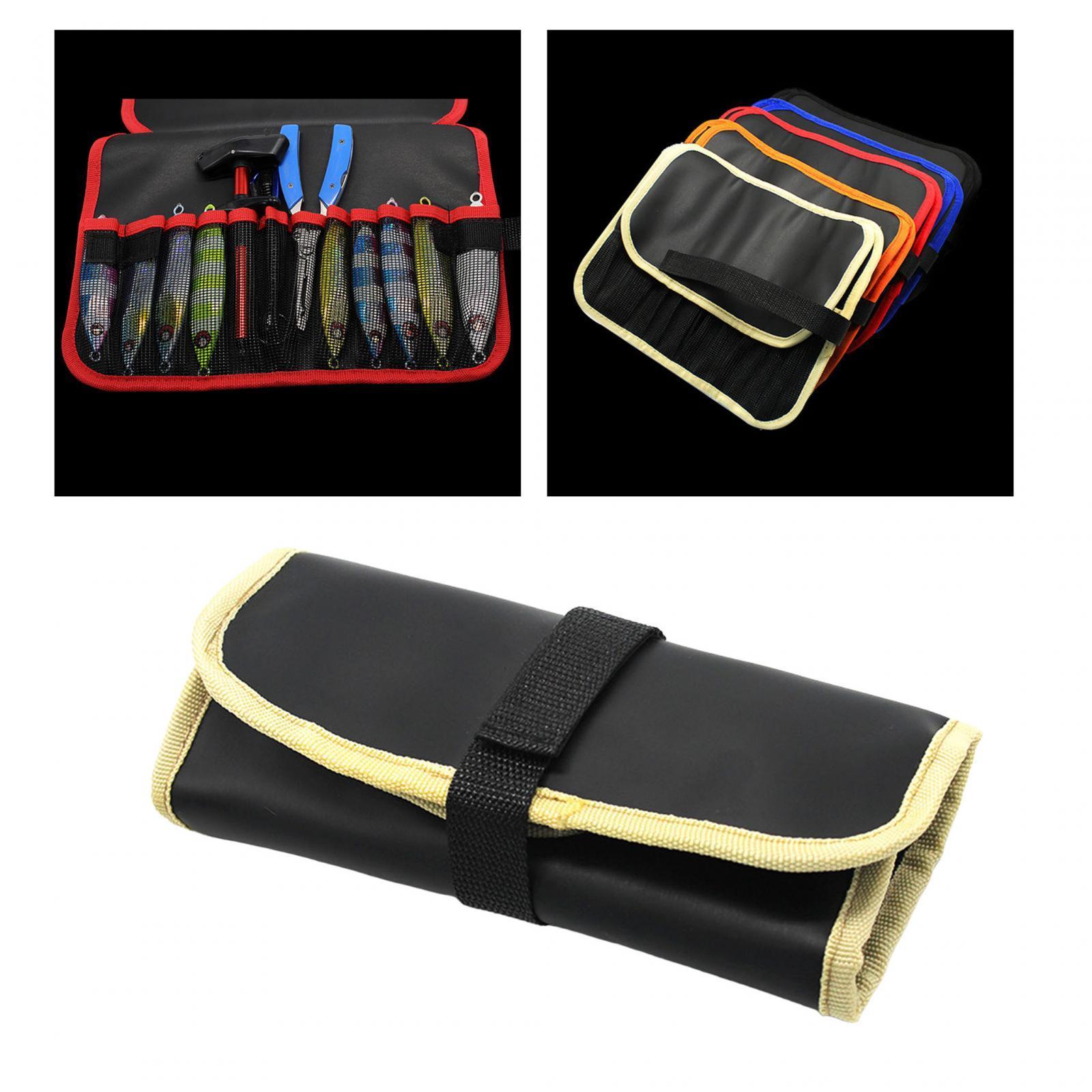 Fishing Jig Organizer Bag Durable Foldable for Hiking Camping Outdoor Sports