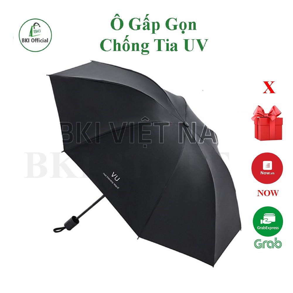 Ô Dù Gấp Gọn Đi Mưa Che Nắng Nhiều Màu Cỡ Lớn Cao Cấp Dễ Thương Chống Tia UV- OCHONGUV