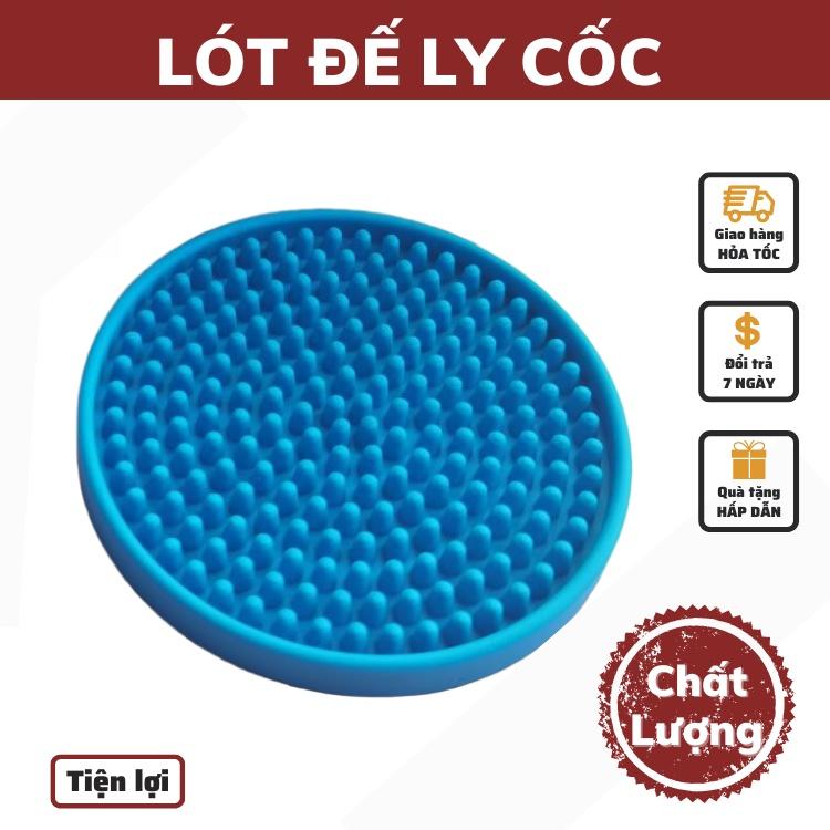 Đế lót ly cao su PVC lót cốc tiện lợi chất lượng miếng lót ly chống trượt dễ dàng sử dụng và vệ sinh bảo hành 1 đổi 1