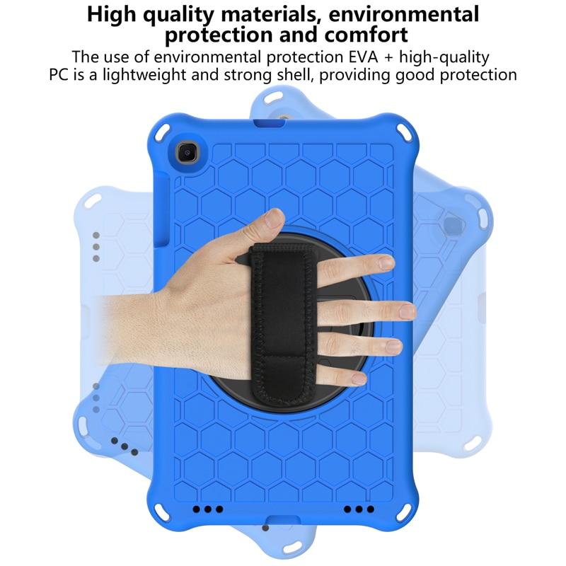 Ốp Lưng Chống Sốc Có Dây Đeo Cho Samsung Galaxy Tab A 10.1 Inch 2019 Sm-T510 T515
