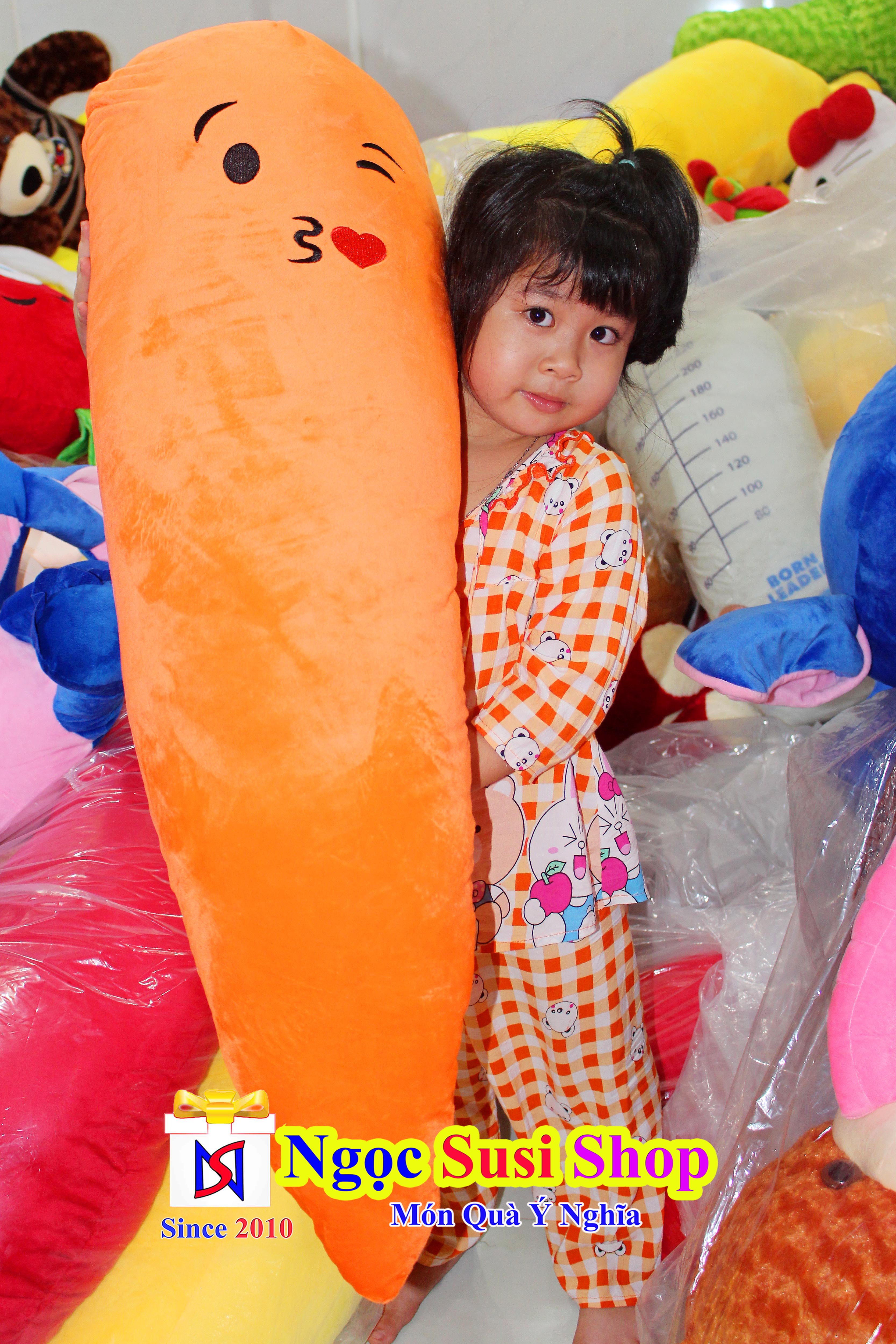 GẤU BÔNG CÀ RỐT SIÊU TO SIÊU DÀI - CỰC ĐẸP