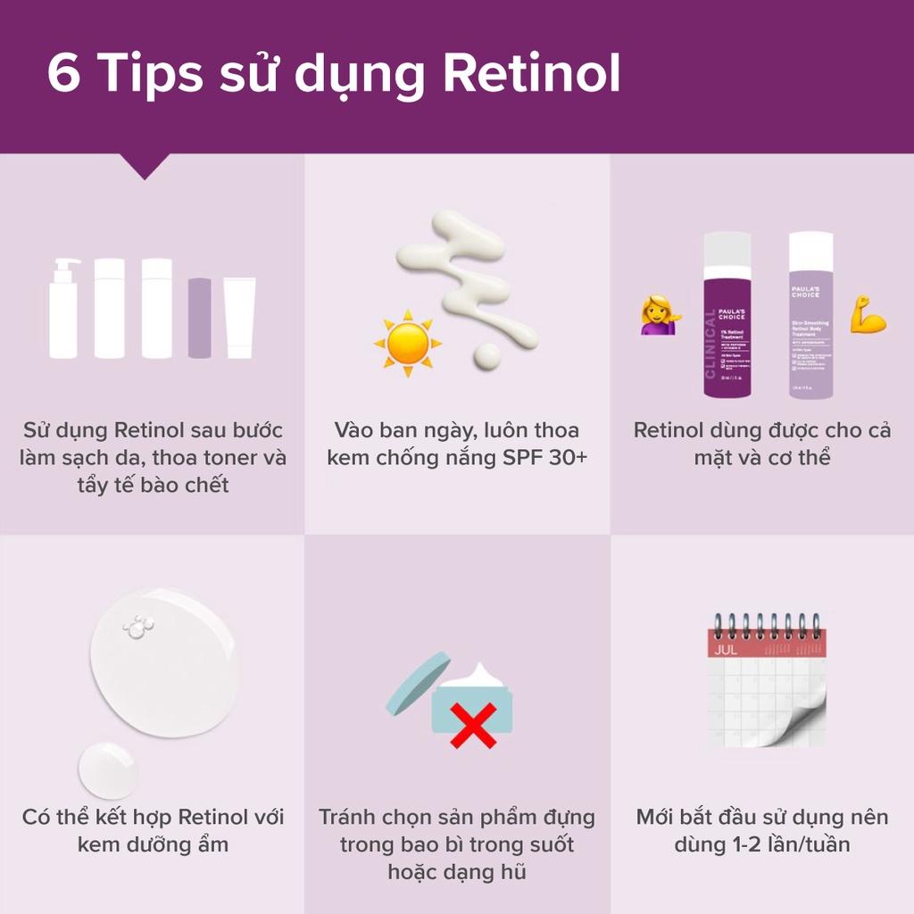 Tinh Chất Chống Lão Hóa Paula's Choice Chứa 0.3% Retinol + 2% Bakuchiol Treatment  (Mã 8015)