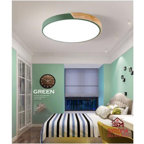 Đèn ốp trần trang trí 3 chế đọ ánh sáng phong cách hiện đại OT 1015