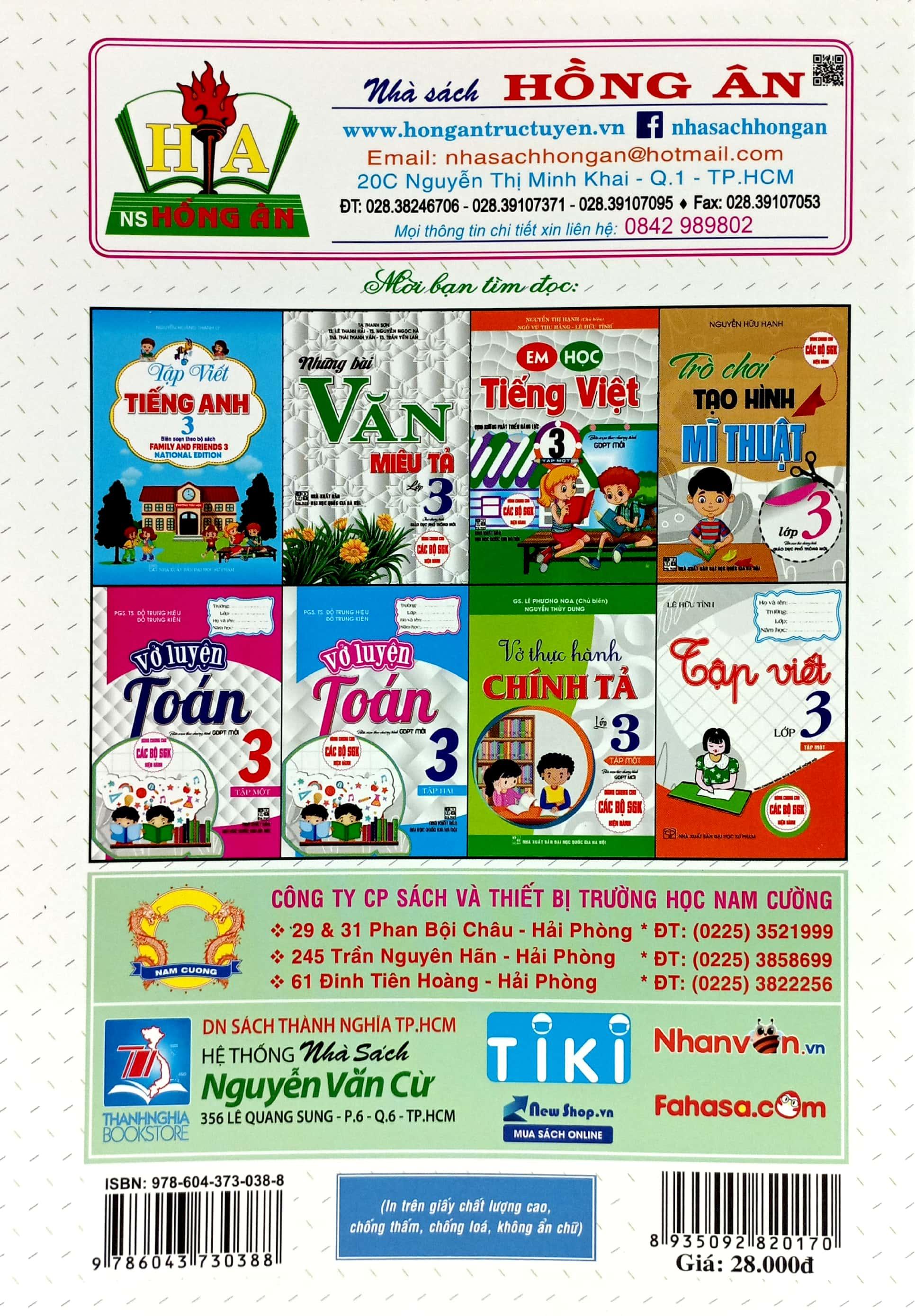 Luyện Viết Chữ Lớp 3 - Tập 2