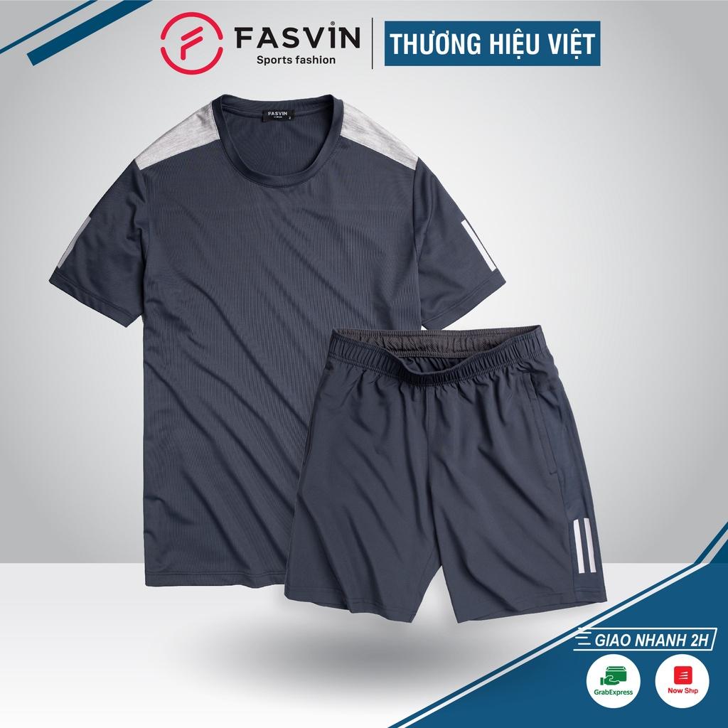 Bộ Quần ÁoThể Thao Nam FASVIN AT22500.HN Hàng Nhà Máy Chất Liệu tốt Phom Dáng Đẹp