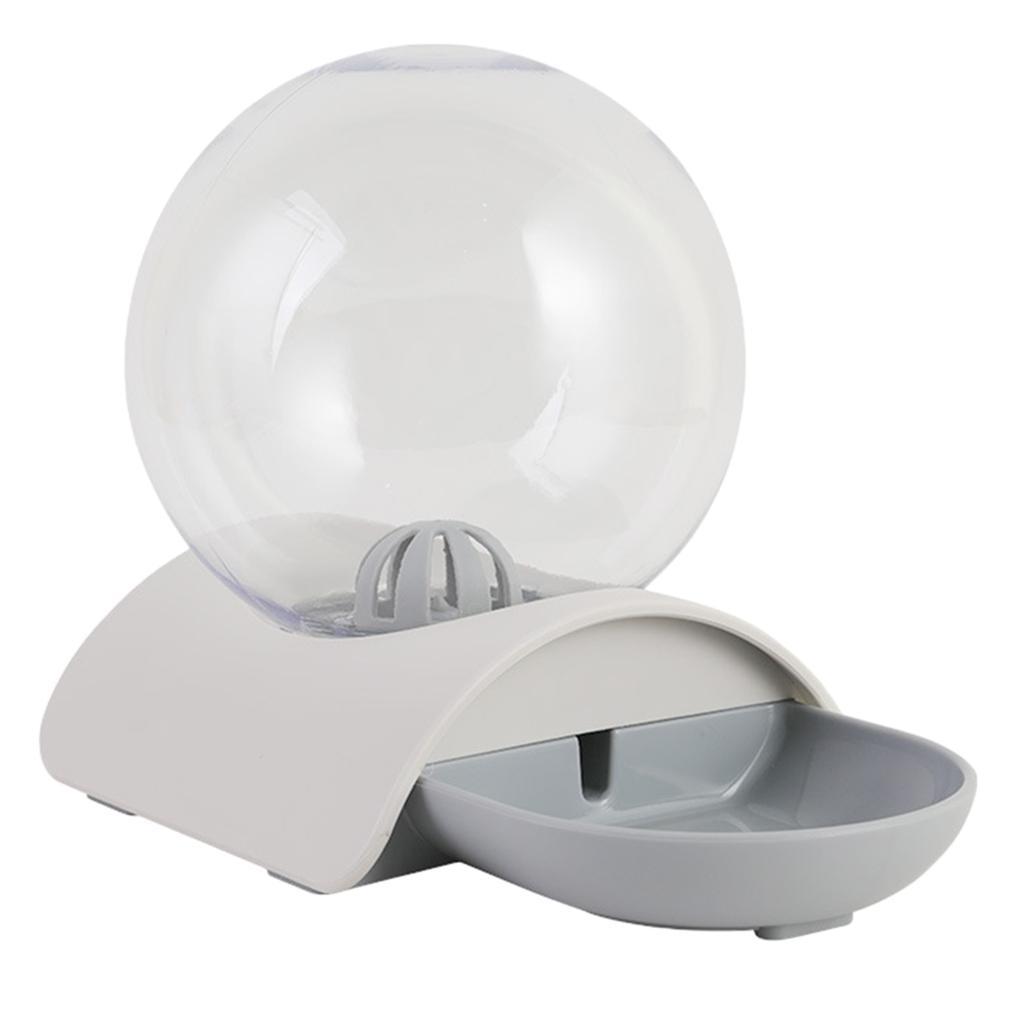 Automatic Pets Water Dispenser Cat Feeding Bowl Feeder Pink