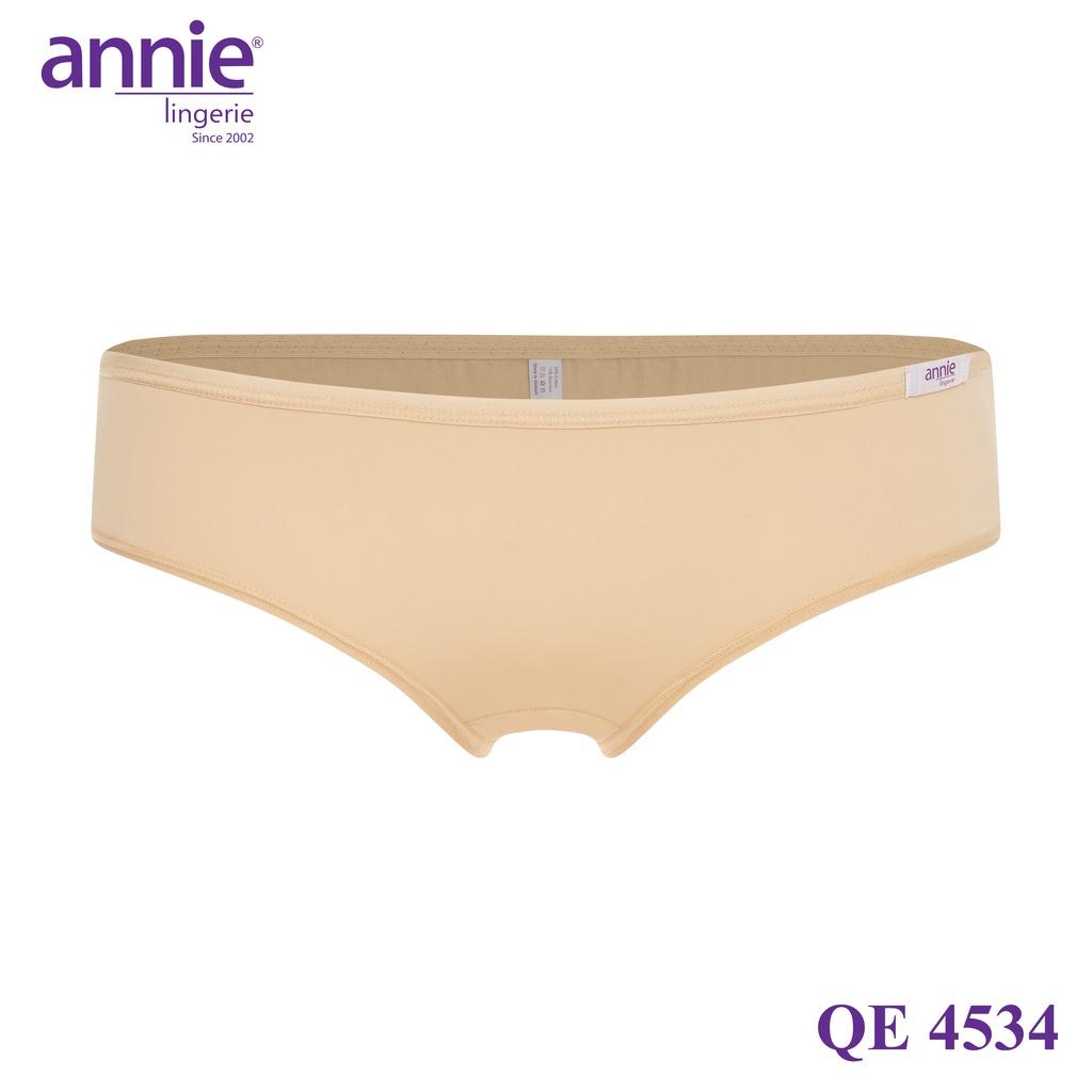 Quần lót nữ trơn thun lạnh, lưng thấp cao cấp annie 4534 ôm sát cơ thể, không cộm, cấn, trẻ trung, mềm mịn, thoáng mát