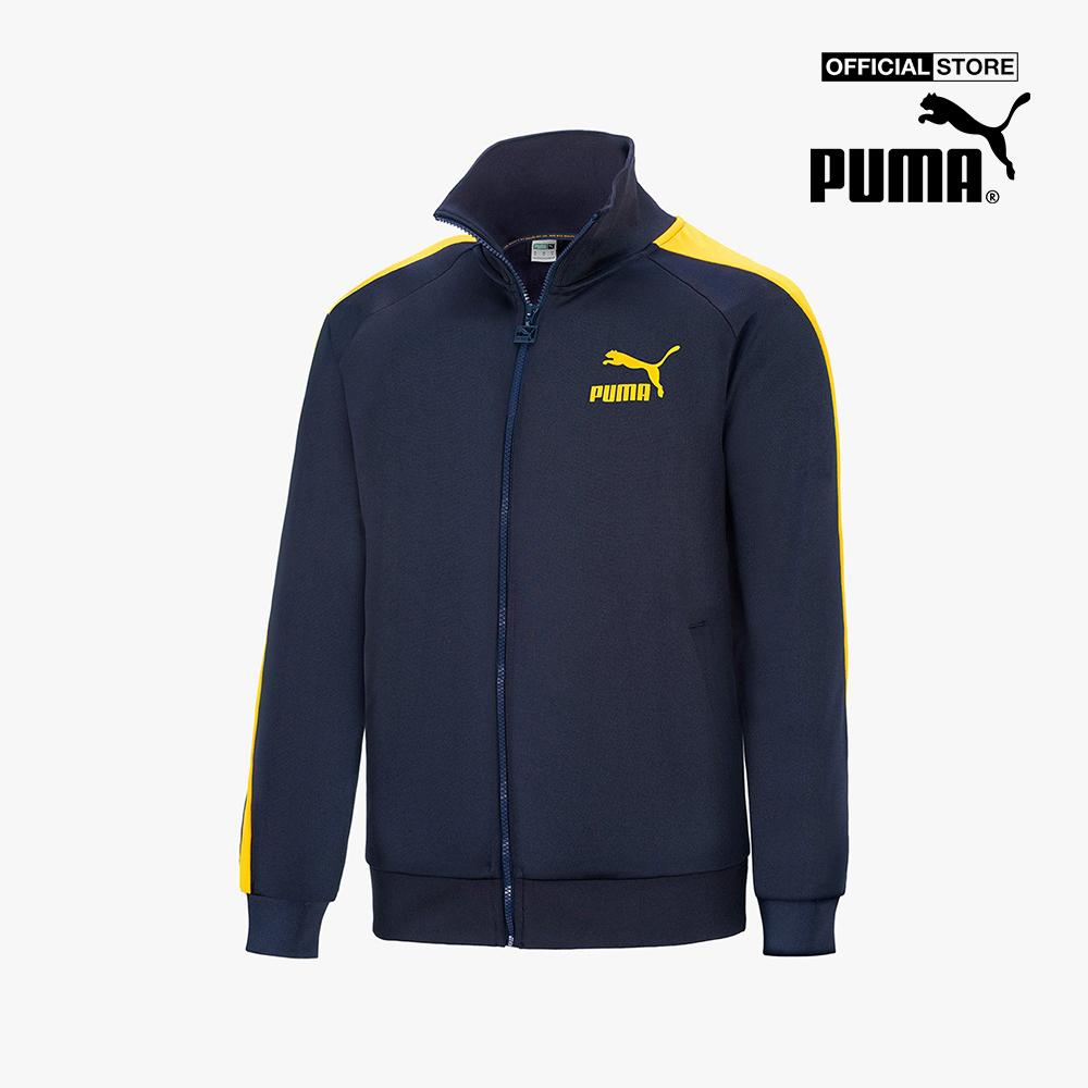 PUMA - Áo khoác thể thao nam cổ cao Iconic T7 530095-96