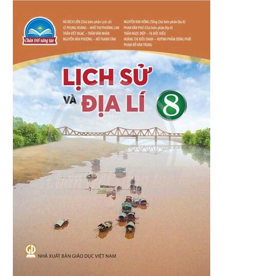 Sách giáo khoa Lịch Sử Và Địa Lí 8- Chân Trời Sáng Tạo