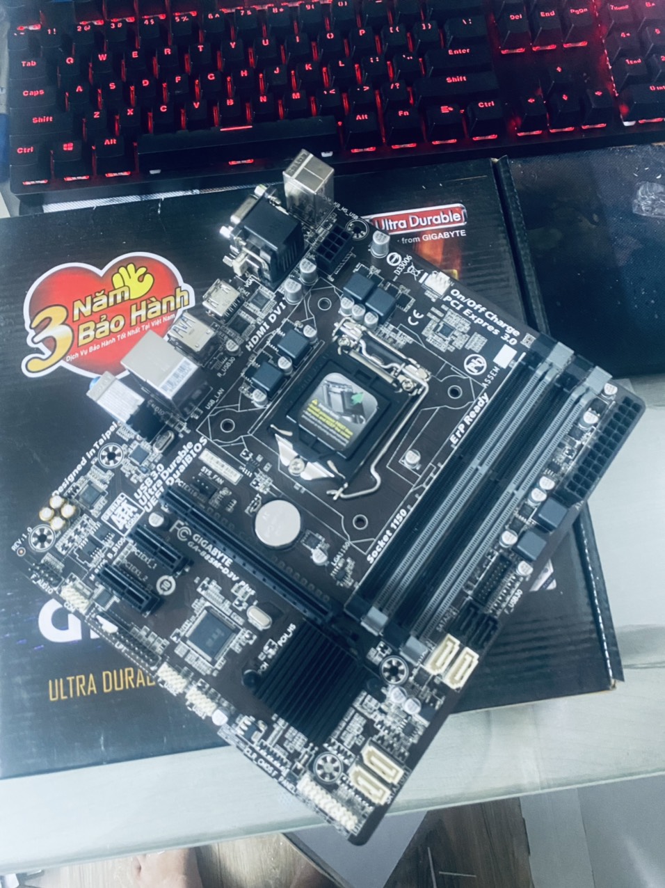 Bo Mạch Chủ (Mainboard) Gigabyte B85M-D3V-PLUS - Hàng Chính Hãng