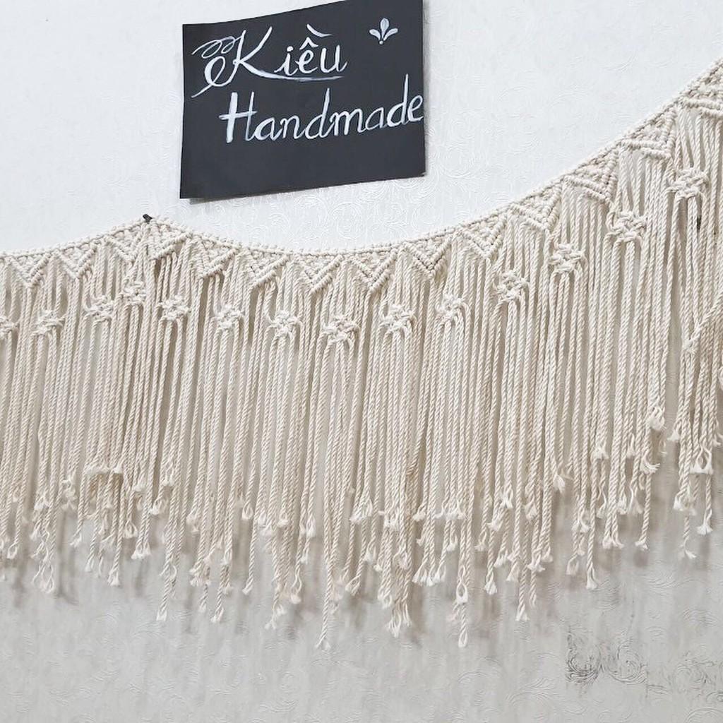 Dây cờ trang trí Macrame - Trang trí nội thất nhà cửa