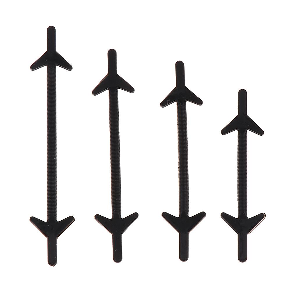 12pcs Lazy No Tie Shoelaces Elastic Silicone Shoe Laces For Running Sneaker