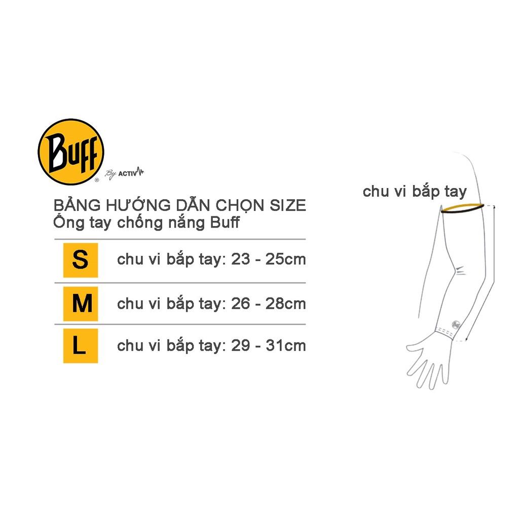 Ống tay chống nắng Buff UV Arm Sleeves Trắng/White