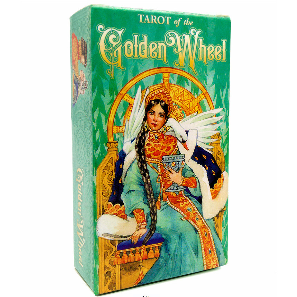 Bộ Bài Tarot Tarot of the Golden Wheel New Đẹp