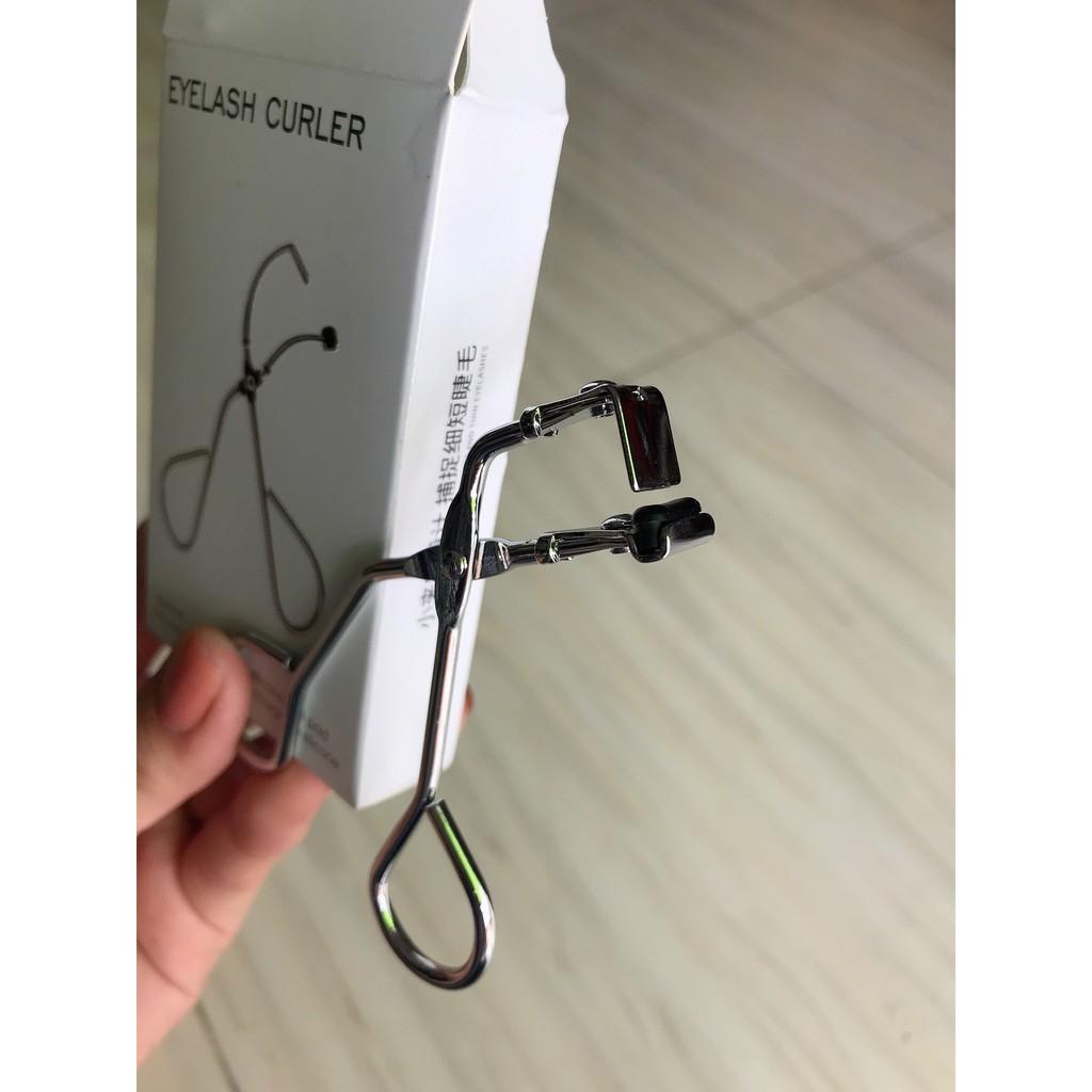 Kẹp bấm mi siêu cong Eyelash curler đầu nhỏ - Bấm góc mi + TẶNG KÈM MÚT THAY