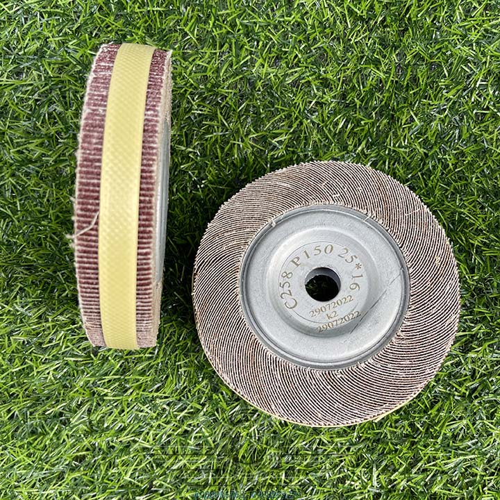 Bánh Nhám Xếp 150mm