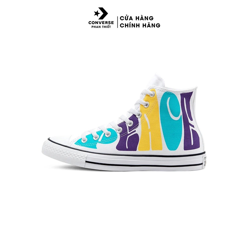 Giày Converse chính hãng - oversized đầy màu sắc - Cổ cao - trẻ trung -Chuck Taylor All Star Empowered Peace - 167892V