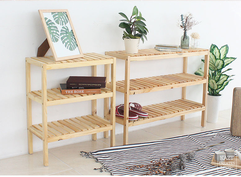 KỆ ĐỂ GIÀY DÉP 3 TẦNG 80 CM