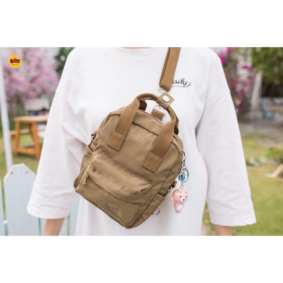 Balo thời trang, form nhỏ, chất vải dù nhẹ, bền bỉ - BOM