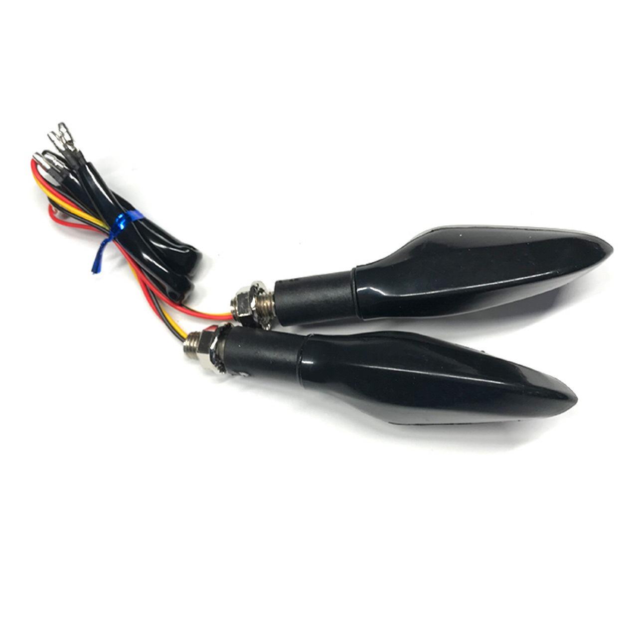 Đặc biệt đèn led xe máy xi nhan đèn trang trí chạy đường phố đèn chân trời xe thể thao phụ kiện xe điện sửa đổi đèn đa năng