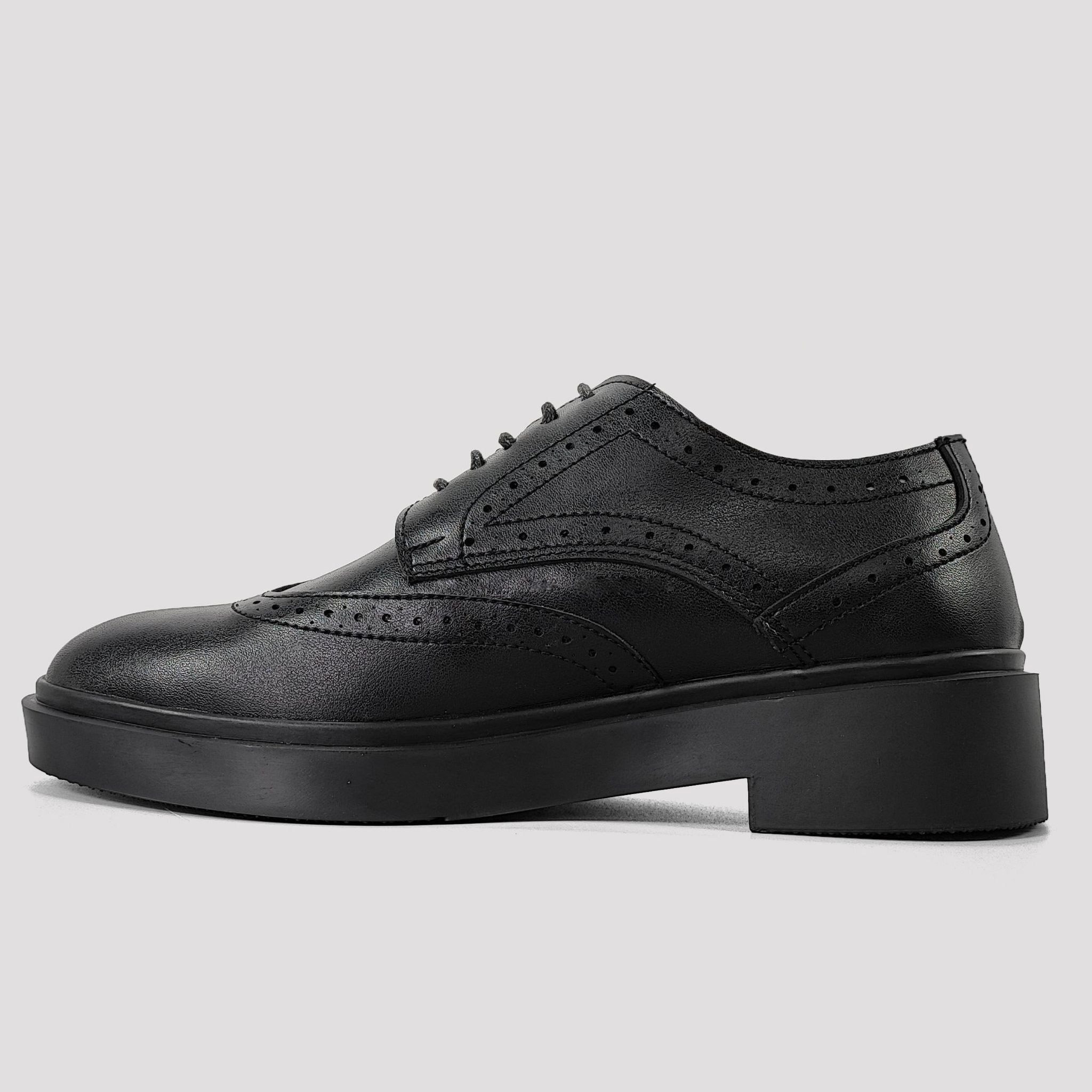 Giày Tây Nam Công Sở Cao Cấp Derby Wingtip Bảo Hành 12 Tháng