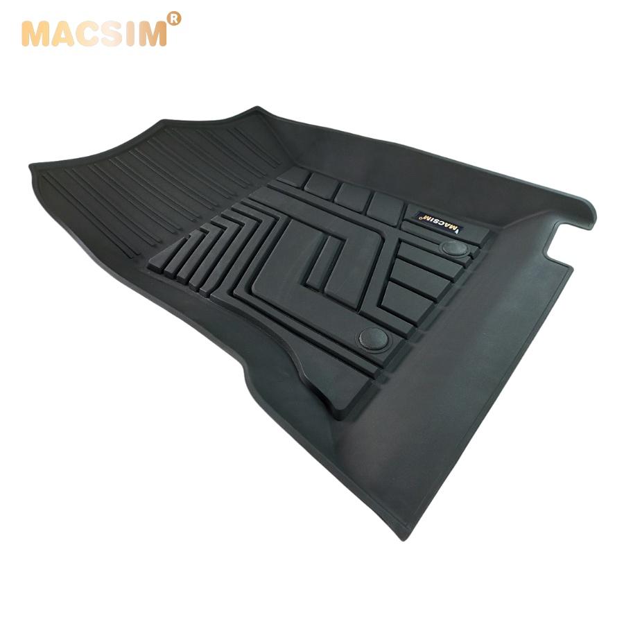 Thảm lót sàn xe ô tô Subaru Outback 2020- đến nay Nhãn hiệu Macsim chất liệu nhựa TPE đúc khuôn cao cấp - màu đen