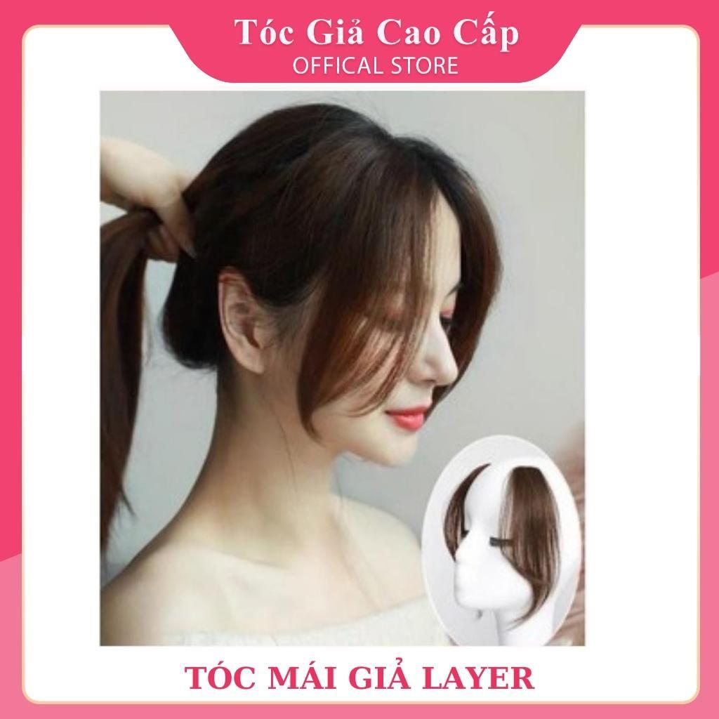 Tóc mái giả layer- sợi tóc tơ