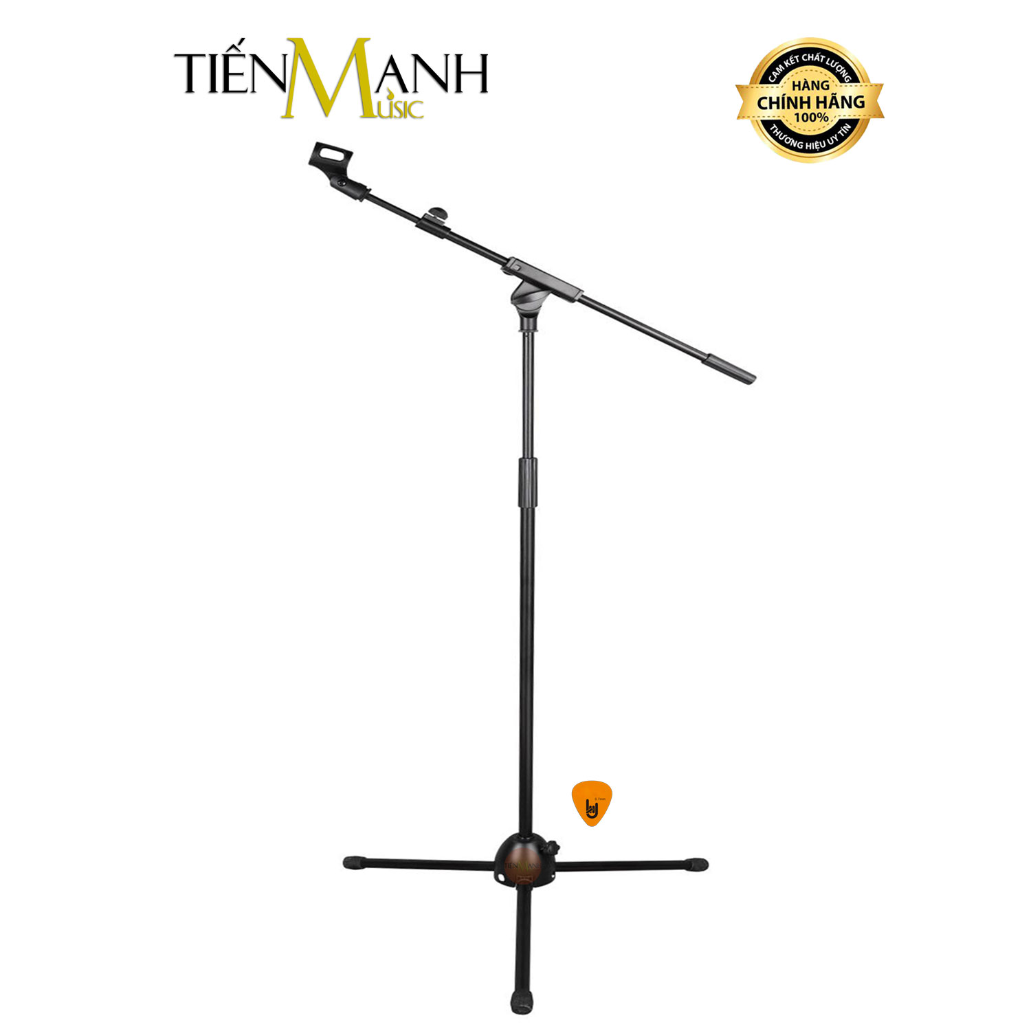 [Loại Tốt] Chân Micro Đứng Cỡ Lớn FP02 - Giá Đỡ Đế Kẹp Bom Mic Stand Thu Âm LiveStream, Sân Khấu Microphone Boom FP-02  Hàng Chính Hãng - Kèm Móng Gẩy DreamMaker