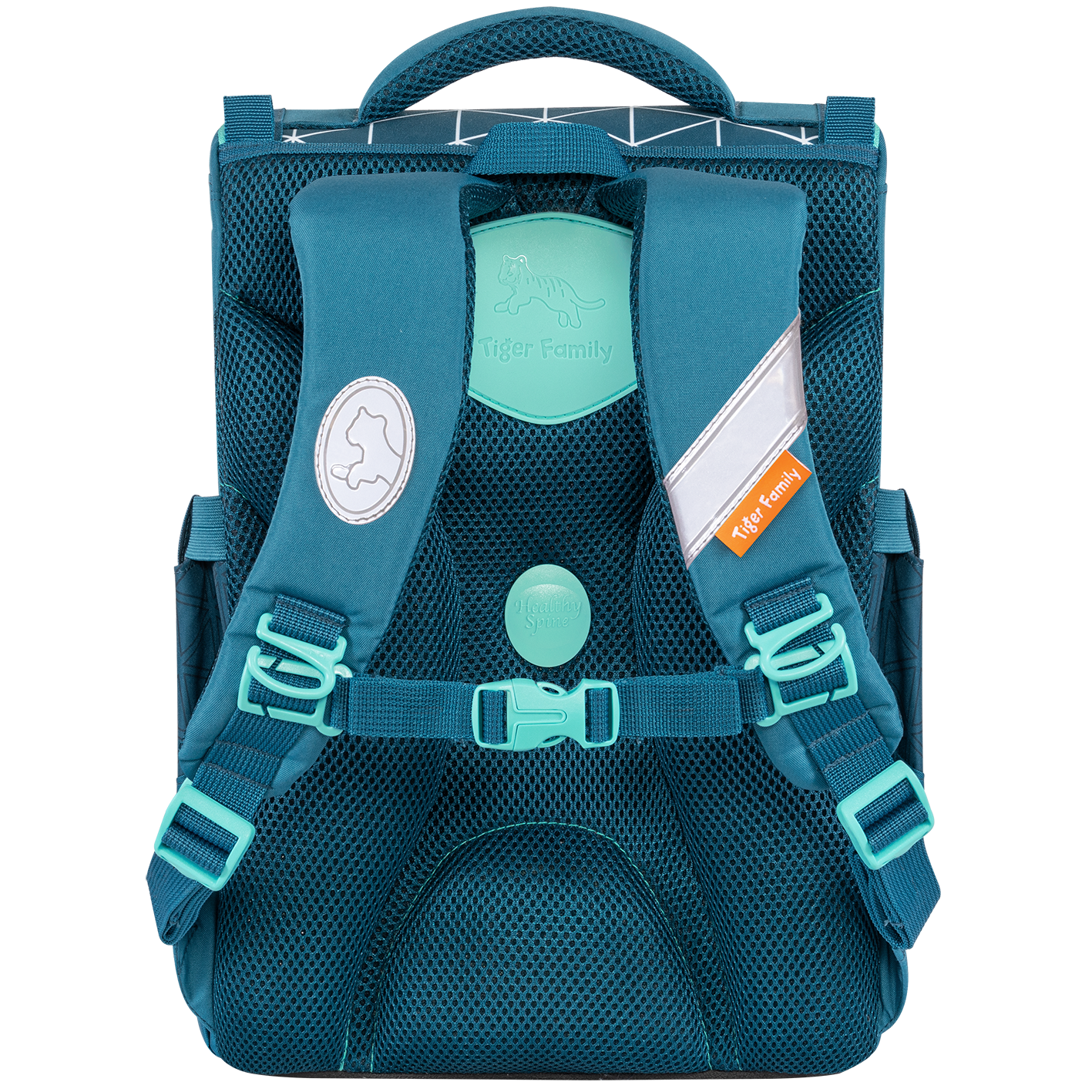 Ba Lô Chống Gù Học Sinh Earnest Schoolbag - Platinum - Tiger Family TGET-029A
