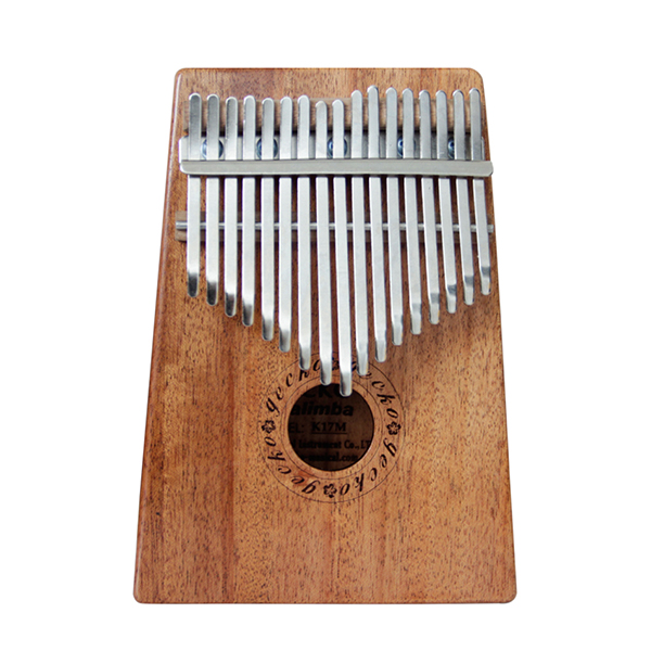 Đàn Kalimba 17 Phím Gỗ Mahogany Gecko K17M Kèm Hộp Đựng