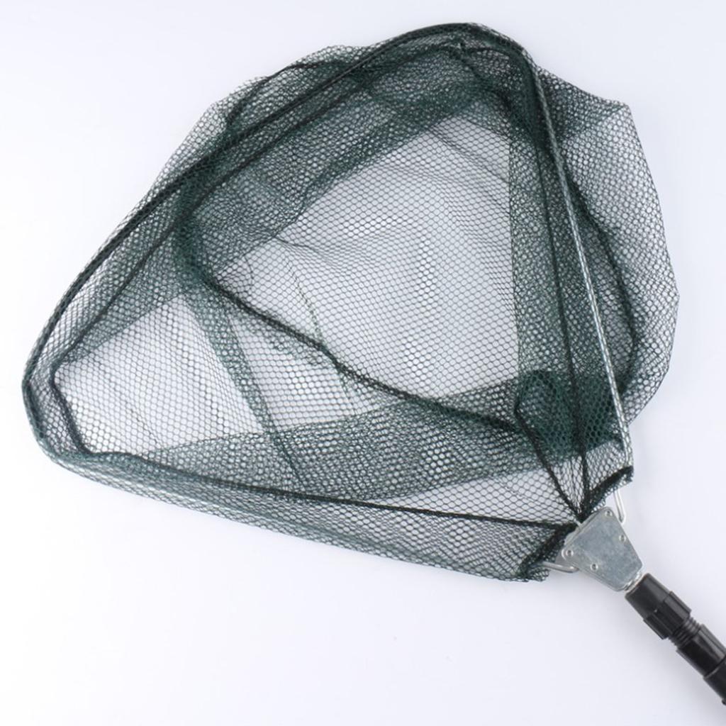 Folding Fly Fishing Net Fishing Landing Net Nylon Mesh Catch And Release