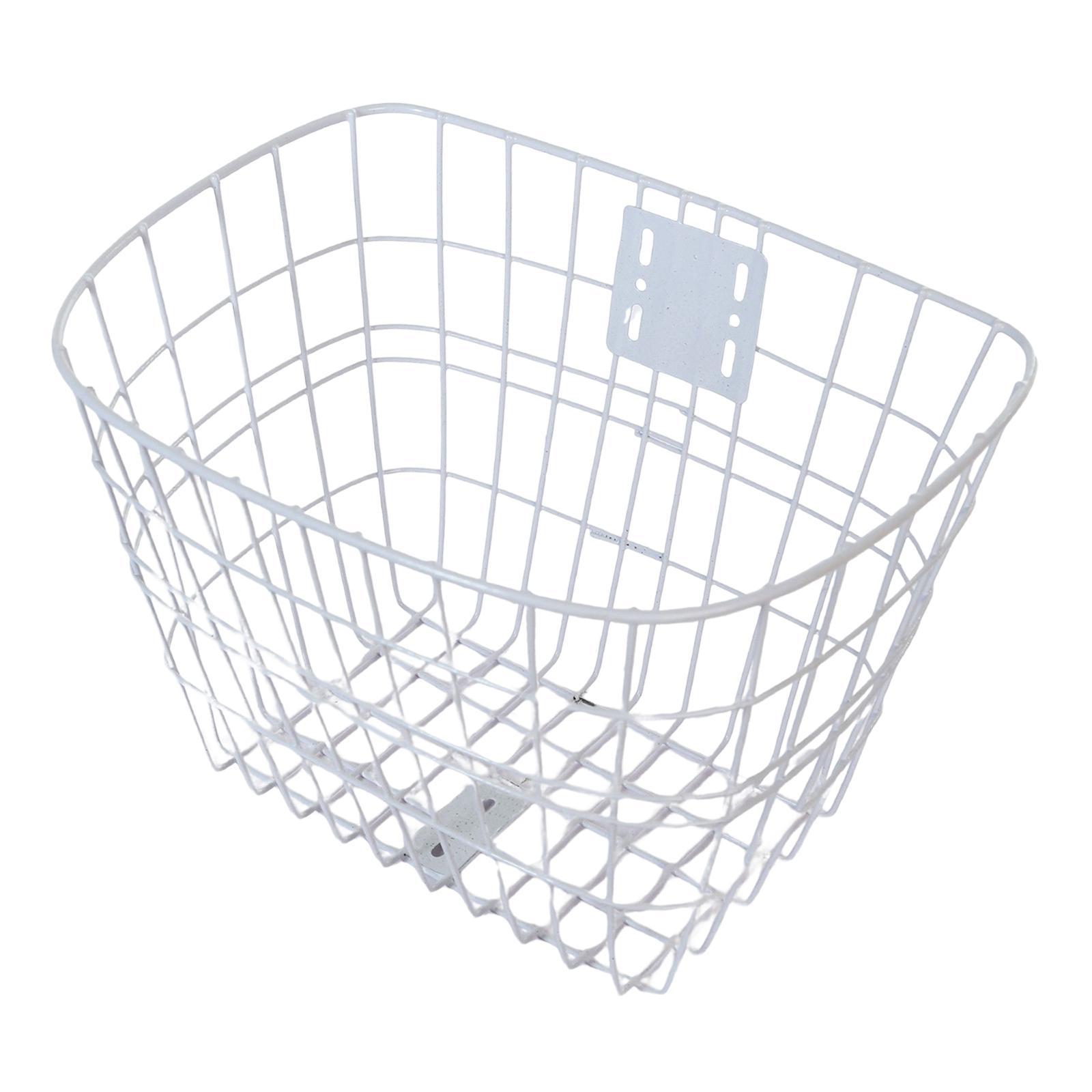 Handlebar Basket Bike Front Basket Bike Frame Basket Riding Lightweight Basket Basket for School Road Bike Folding Bike