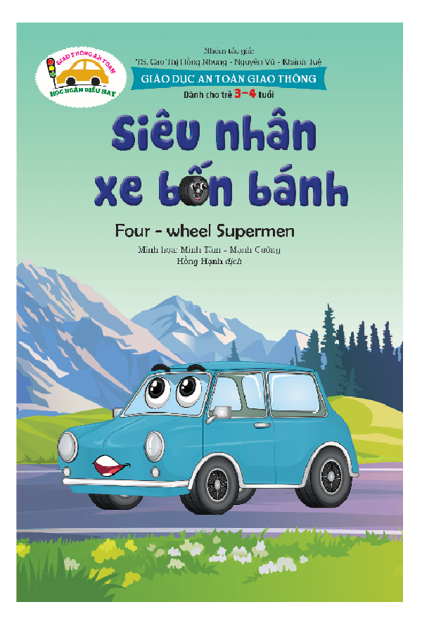 Combo sách Giáo dục an toàn giao thông dành cho trẻ 3-4 tuổi