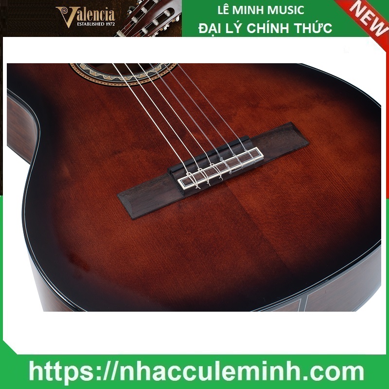 Đàn Guitar Classic Valencia VC564 bsbT