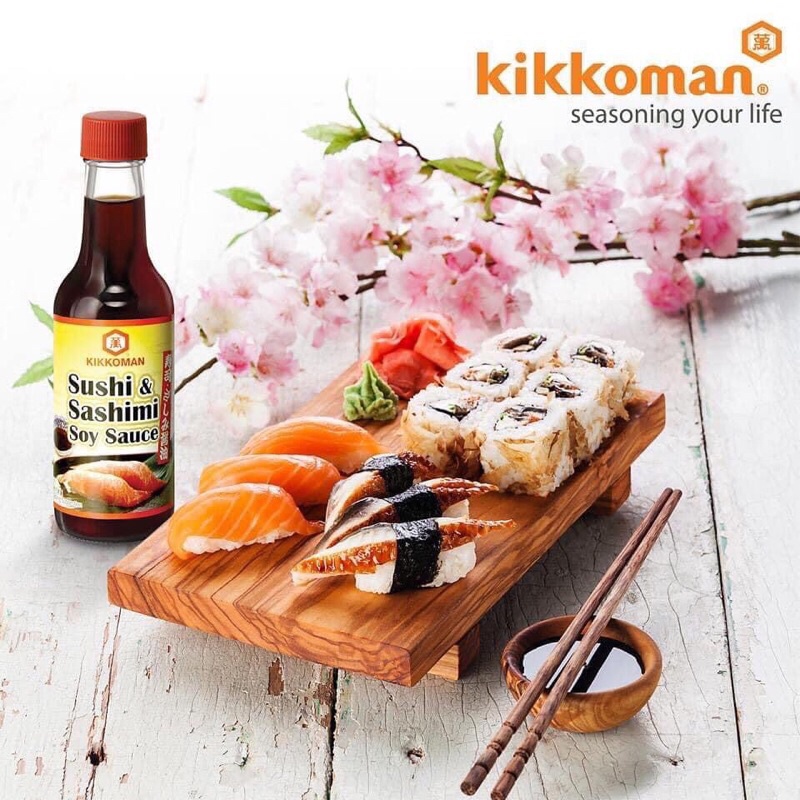 Nước tương Kikkoman Sushi &amp; Sashimi Nhật Bản 150ml