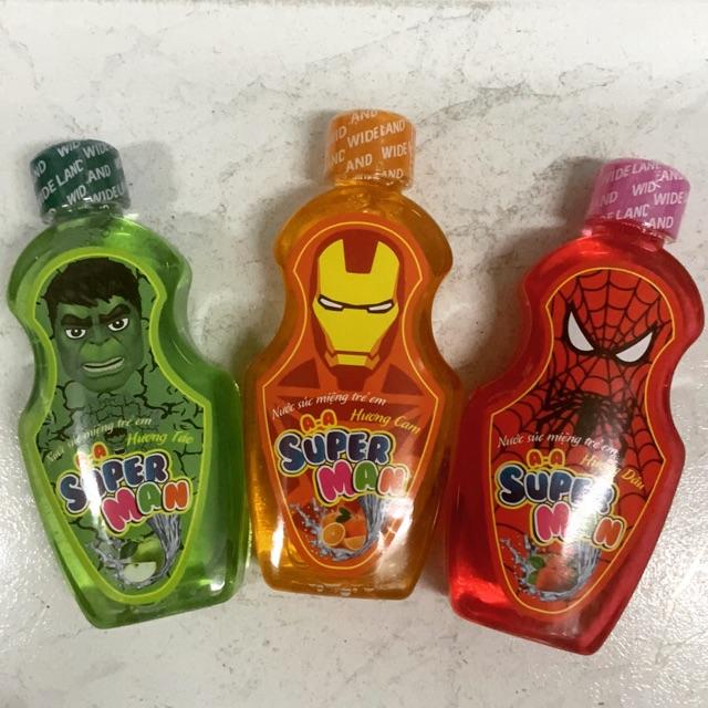 NƯỚC SÚC MIỆNG TRẺ EM SUPERMAN
