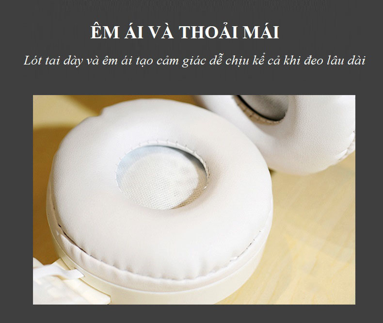 Tai Nghe Có Dây AK103 Chụp Tai On-ear AK103 (Giao Mẫu Ngẫu Nhiên )