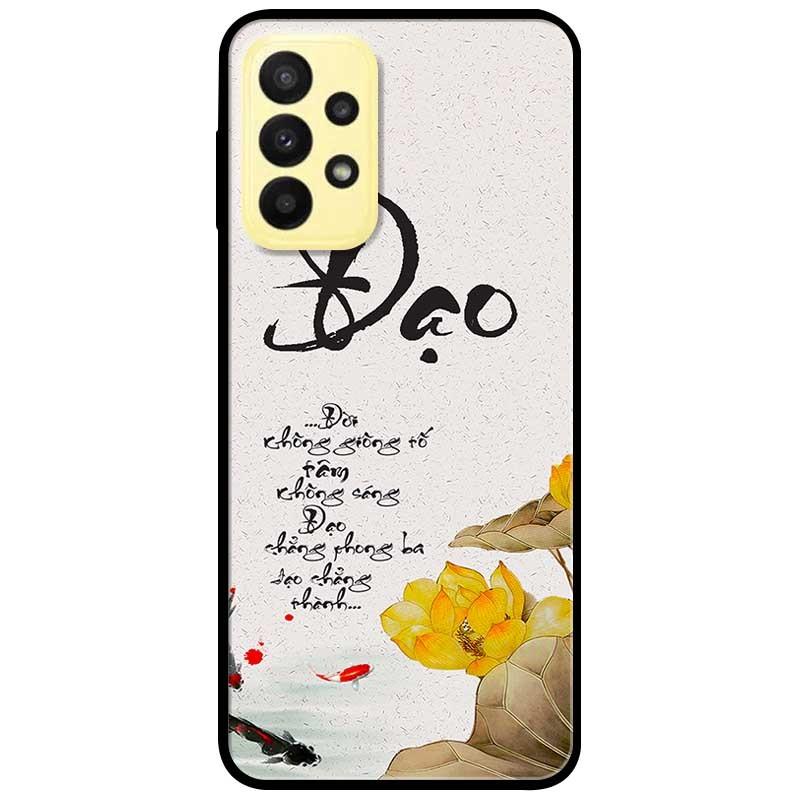 Ốp lưng dành cho Samsung A13 4G mẫu Thư Pháp Đạo Sen