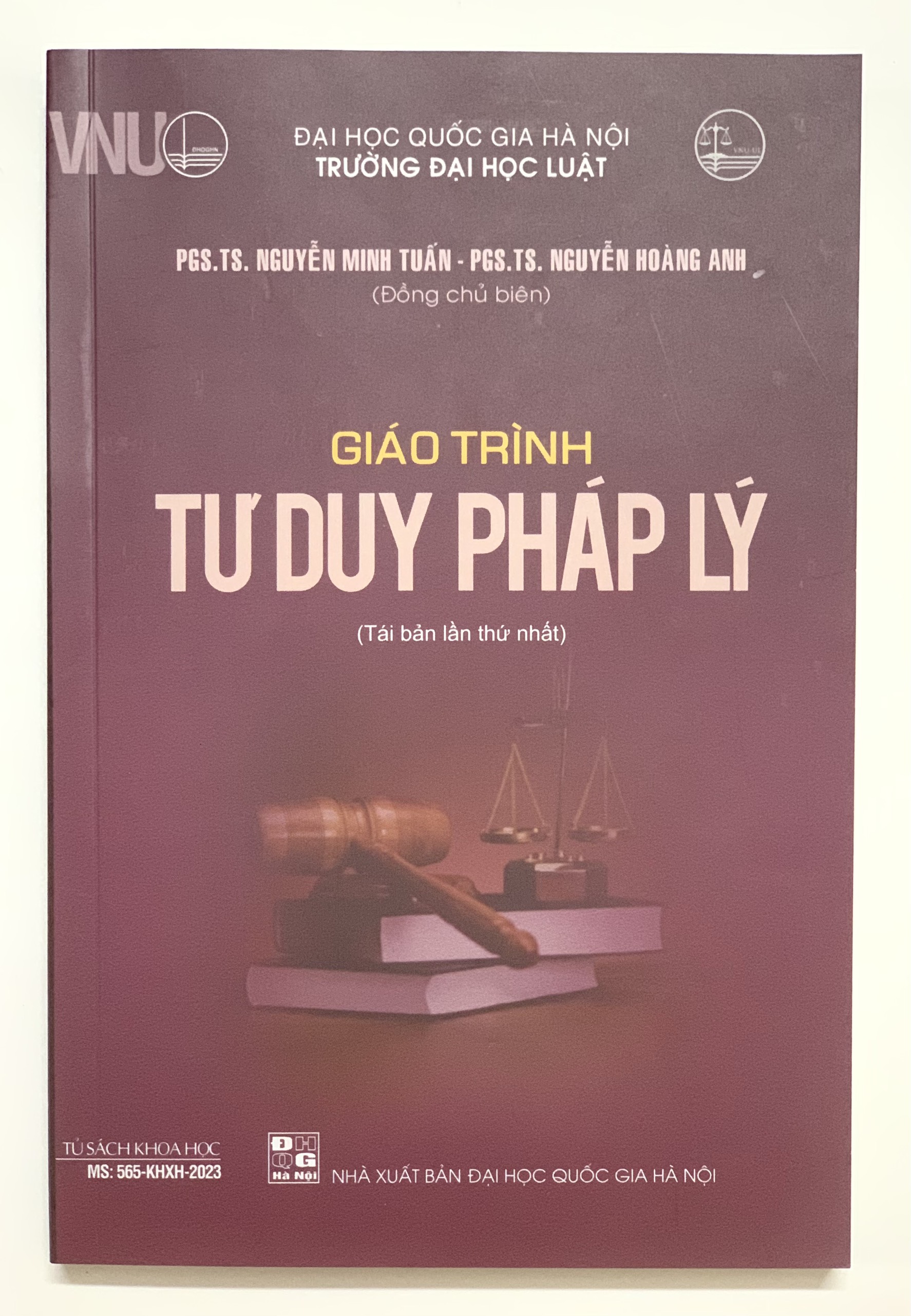 Sách - Giáo trình tư duy pháp lý (Tái bản lần thứ nhất)