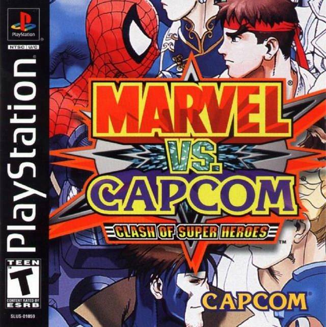 Game ps1 marvel vs capcom