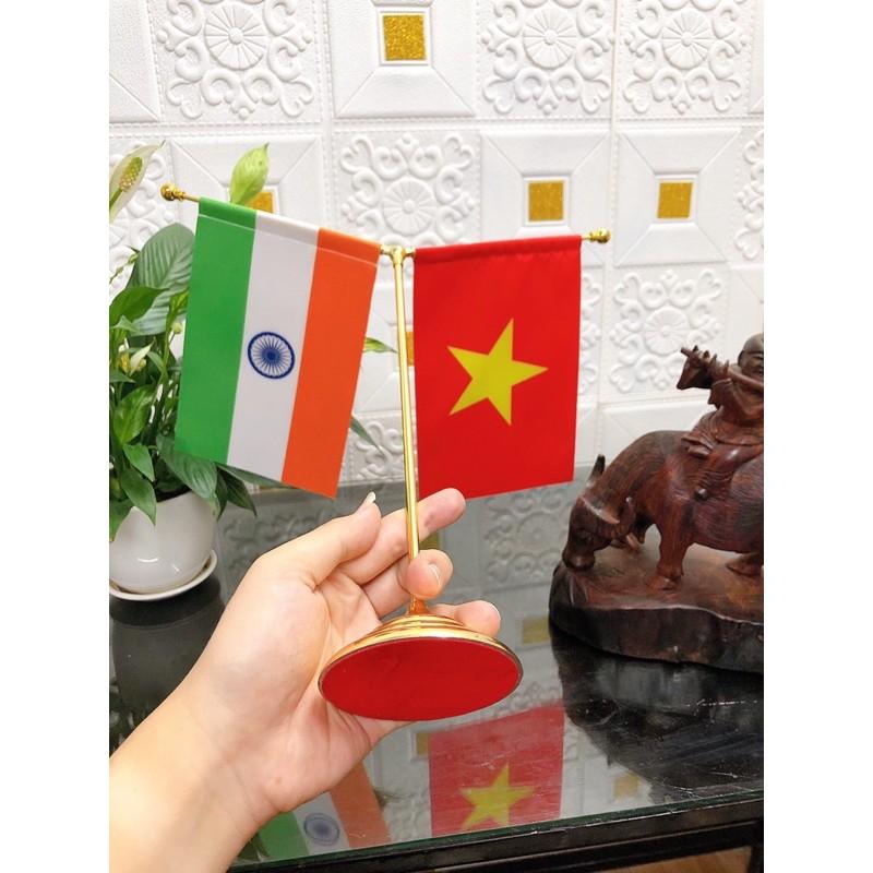 Cờ để bàn in logo thương hiệu