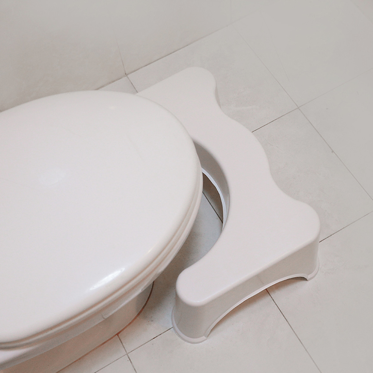 Ghế Kê Chân Toilet Chống Táo Bón Ngăn Ngừa Các Bệnh Tiêu Hóa Khi Đi Vệ Sinh - Hàng Chính Hãng MINIIN