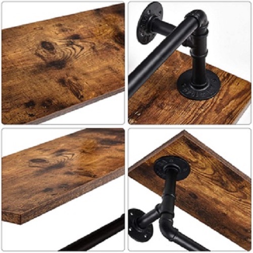 Kệ ống nước Nội Thất , Kệ treo tường 3 tầng trang trí ,decor phòng bếp nhà tắm, phòng khách