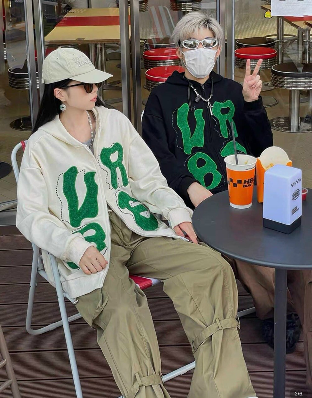 Áo Khoác Nỉ Hoodies, Áo Khoác Nam Nữ In URBE Chữ Lớn Cực Đẹp From Rộng Mẫu Mới Siêu Xịn, áo khoác nỉ cặp đôi in chữ UBRE tay phồng zip basic unisex phong cách ulzzang đi phố
